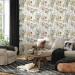 Modern Wallpaper Flowers in Shine 143194