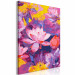 Paint by Number Kit Water Lily - Blooming Flowers of Pink, Purple and Yellow Colors 146194 additionalThumb 5