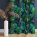 Decorative Curtain Variety of Philodendrons - an exotic leaves in various shades of green 147294 additionalThumb 6
