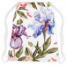 Backpack Morning among the irises - a plant composition in cottagecore style 147394 additionalThumb 2