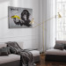Canvas Print Stop or the monkey will shoot! (Banksy) 150994 additionalThumb 10