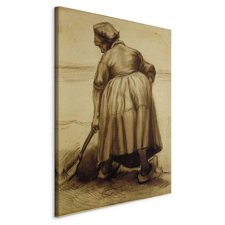 Art Reproduction Peasant Woman Digging 157394 additionalImage 2