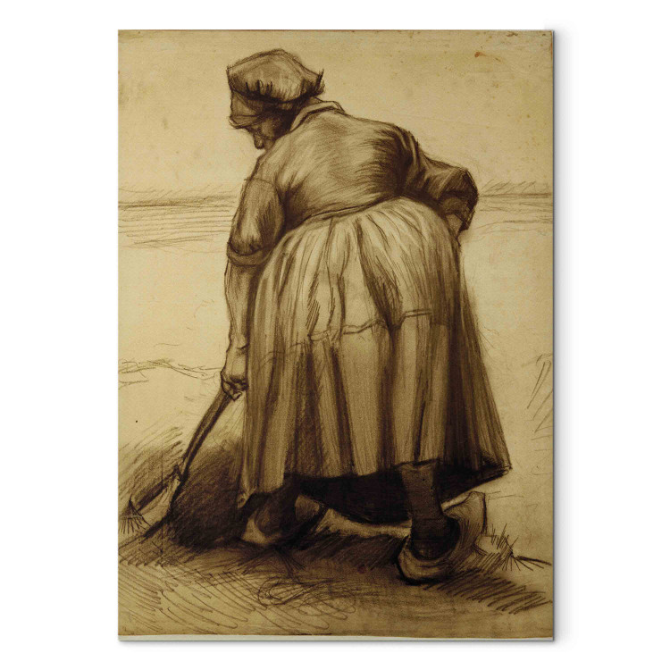 Art Reproduction Peasant Woman Digging 157394