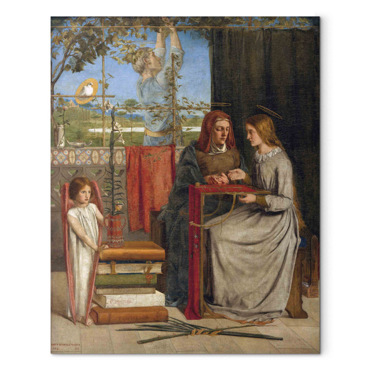 Reproduction Painting The Girlhood of Mary Virgin 158194