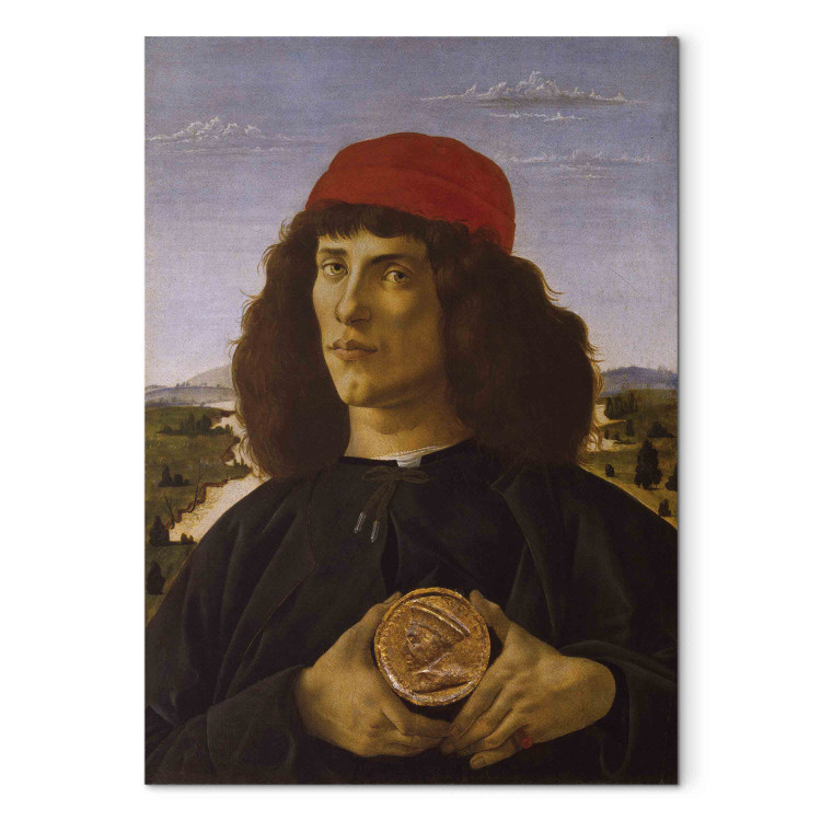 Art Reproduction Portrait of a stranger with the medal of Cosimo the Elder 158994