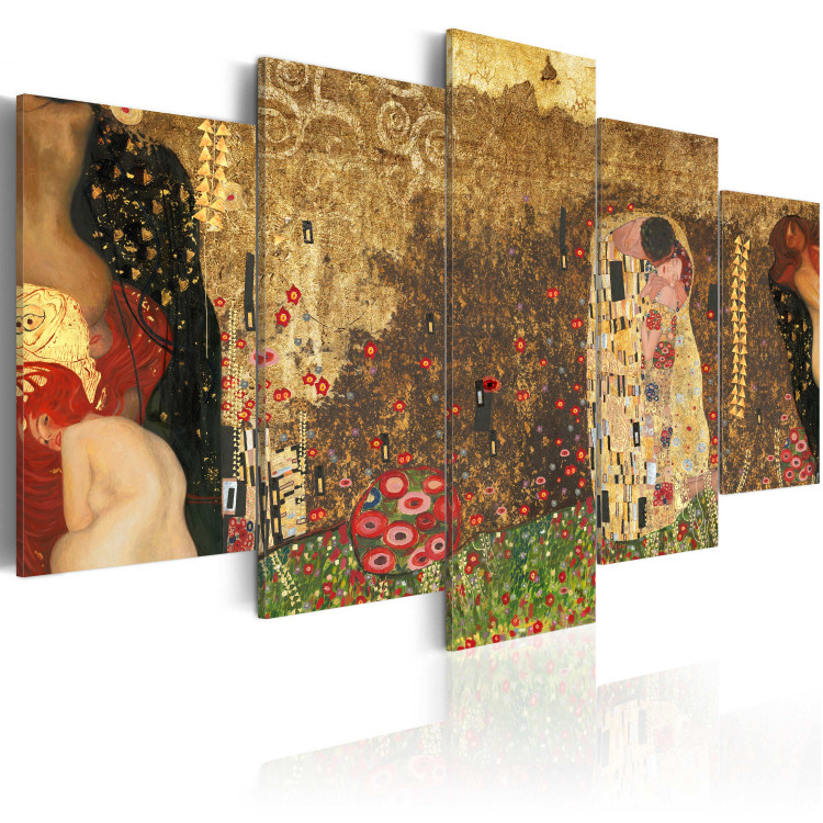 Canvas Art Print Klimt's muses 56094 additionalImage 2