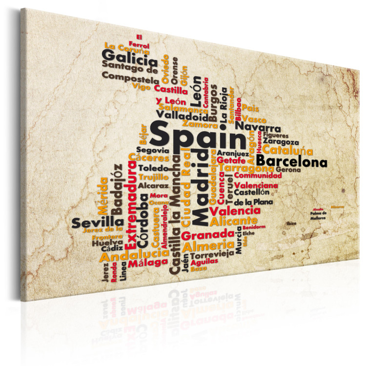 Canvas Art Print Spanish Cities (ES) 90394 additionalImage 2