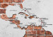 Decorative Pinboard Brick World [Cork Map] 97494 additionalThumb 6