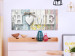 Canvas Scent of Home (1-part) Wide Colorful - Vintage Style Inscriptions 107705 additionalThumb 3