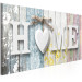 Canvas Scent of Home (1-part) Wide Colorful - Vintage Style Inscriptions 107705 additionalThumb 2