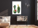 Wall Poster Cacti - composition of two blooming tropical plants on a white background 114305 additionalThumb 2