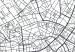 Poster Berlin Map - black and white map of the capital of Germany on a solid background 114405 additionalThumb 10