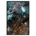 Poster Andromeda - abstract composition with space in dark colors 117605 additionalThumb 18