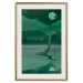 Wall Poster Loch Ness - green fantasy with a dinosaur in the water and mountains in the background 118005 additionalThumb 19