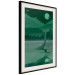Wall Poster Loch Ness - green fantasy with a dinosaur in the water and mountains in the background 118005 additionalThumb 2