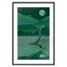Wall Poster Loch Ness - green fantasy with a dinosaur in the water and mountains in the background 118005 additionalThumb 17