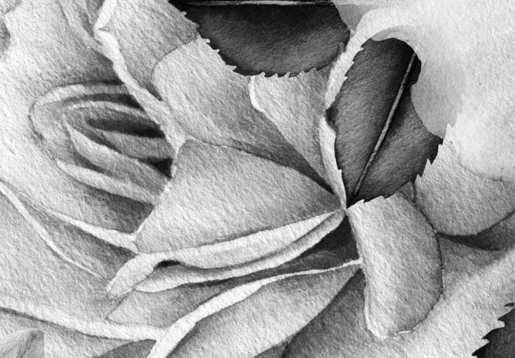 Canvas Print Elegant flower buds - elegant graphic with a floral motif 123805 additionalImage 5