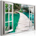 Canvas Print Bridge over the Azure (1 Part) Wide 125005 additionalThumb 2