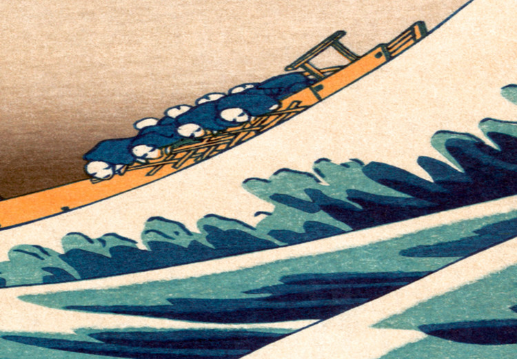 Canvas Print The Great Wave off Kanagawa (4 Parts) 125805 additionalImage 5