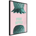 Poster Pine Apple - English inscriptions and turquoise pineapples on pastel background 127905 additionalThumb 11