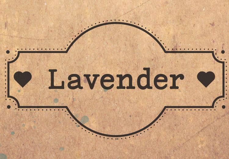 Canvas Lavender Memory (1-part) vertical - lavender in vintage style 129405 additionalImage 5