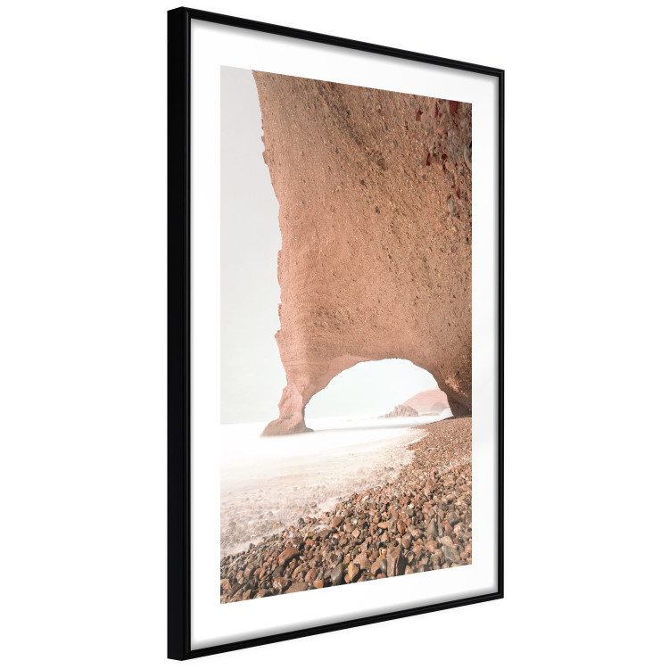Poster Legzira - maritime landscape of an attractive rock on a rocky beach 129505 additionalImage 6