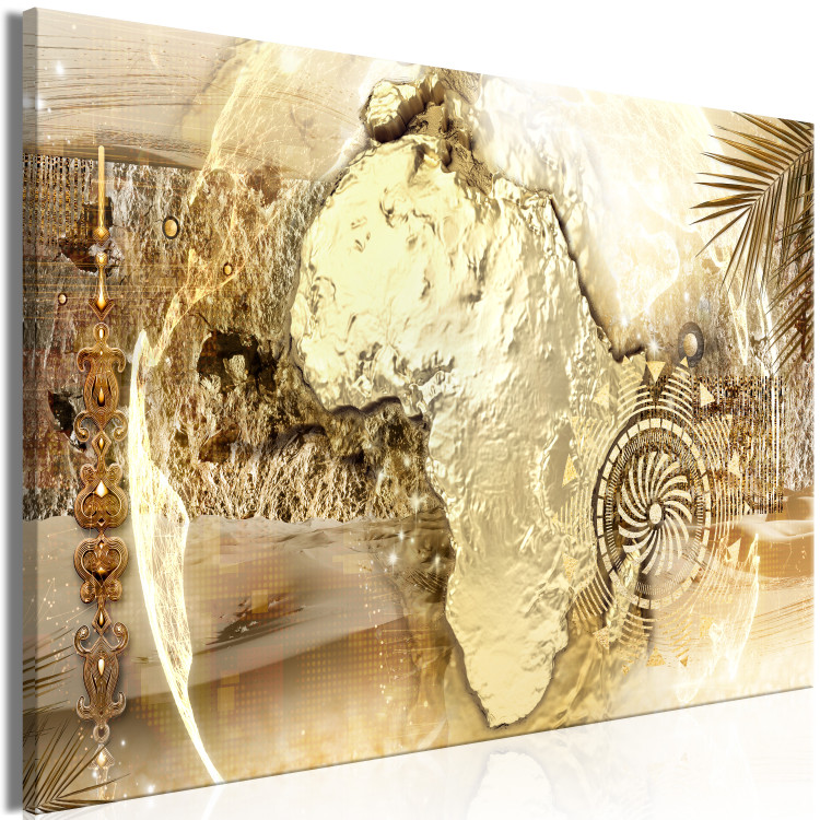 Large canvas print Golden Continent [Large Format] 130305 additionalImage 2