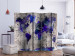 Room Divider World Map: Blots II (5-piece) - purple-navy continents 132705 additionalThumb 2