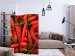 Room Divider Screen Chili Pepper - Background (3-piece) - pattern in fiery red vegetables 133305 additionalThumb 4