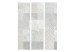 Room Divider Screen Tiles (3-piece) - simple composition with a tiled texture background 133405 additionalThumb 3