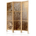 Room Separator Klimt's Golden Tree (3-piece) - elegant composition with a plant 134305 additionalThumb 5