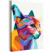 Paint by Number Kit Geometric Cat 135205 additionalThumb 6