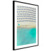 Wall Poster Salento - bird's eye view of the sea and beach loungers on a sandy beach 135905 additionalThumb 5