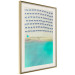 Wall Poster Salento - bird's eye view of the sea and beach loungers on a sandy beach 135905 additionalThumb 6