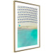Wall Poster Salento - bird's eye view of the sea and beach loungers on a sandy beach 135905 additionalThumb 7