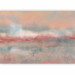 Wall Mural Abstract landscape - watercolour style composition in pink tones 137305 additionalThumb 1