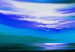 Canvas Blue Landscape (1-piece) Wide - blue unique abstraction 143705 additionalThumb 5