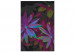Paint by Number Kit Tropical Charm - Pointed Leaves in Green, Purple and Burgundy Colors 146205 additionalThumb 4