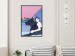 Poster Woman and Dog - Minimalist Vector Illustration 149705 additionalThumb 9