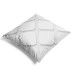 Decorative Velor Pillow Rounded Squares - Minimalist Geometric Composition 151305 additionalThumb 4