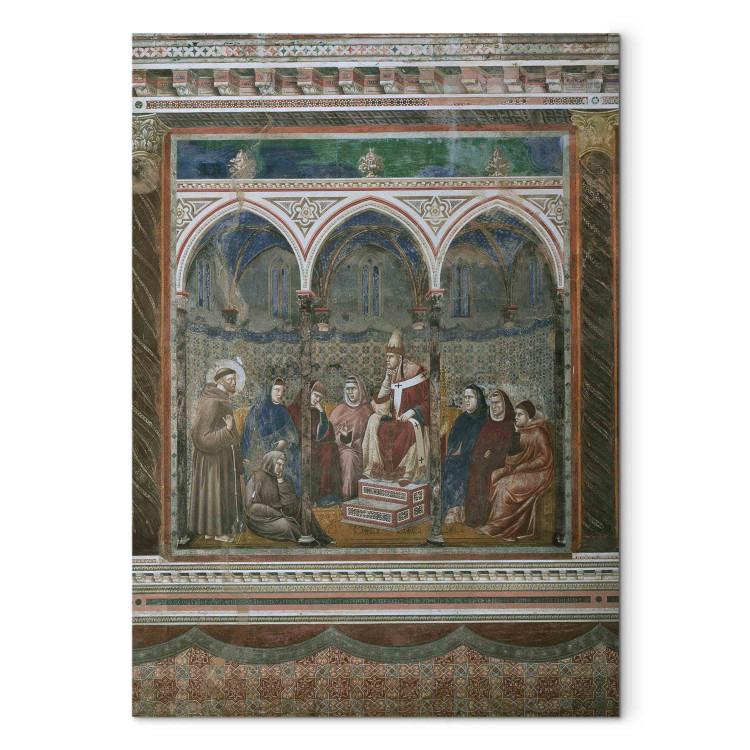 Reproduction Painting St. Francis Prays in Front of Pope Honorius III. 153105