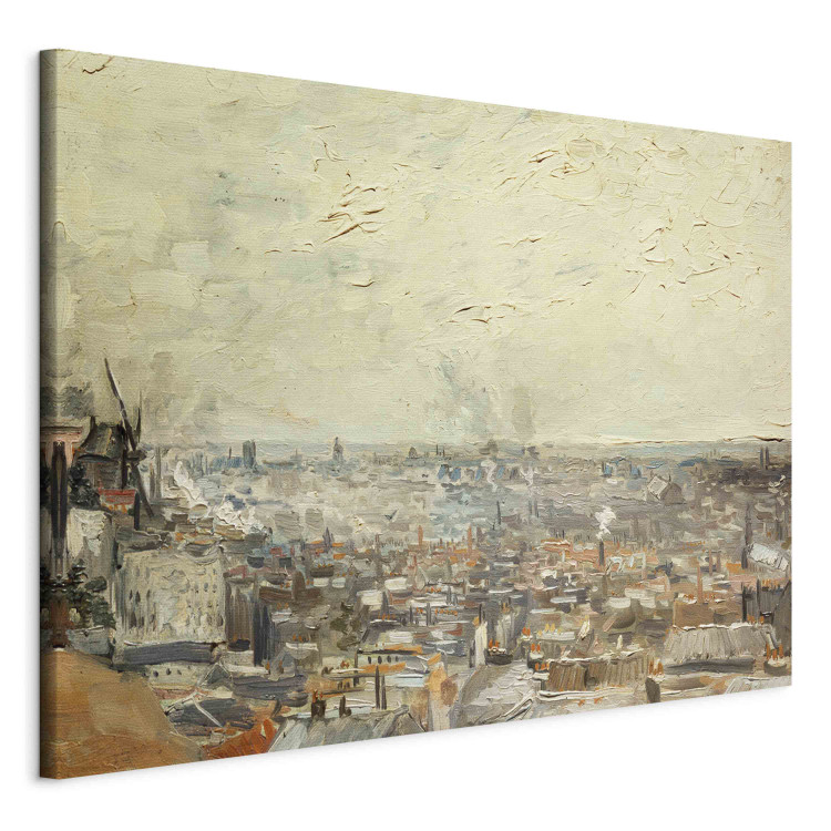 Reproduction Painting Vue sur Montmartre 156605 additionalImage 2