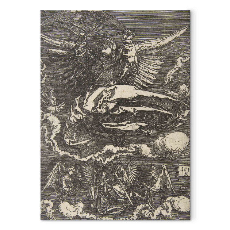 Art Reproduction The Cloth of Veronica, held by an angel 158405