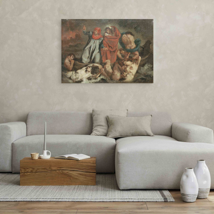 Reproduction Painting Dante und Vergil in der Barke 158605 additionalImage 5