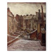 Art Reproduction Backyards of Old Houses in Antwerp in the Snow 159305