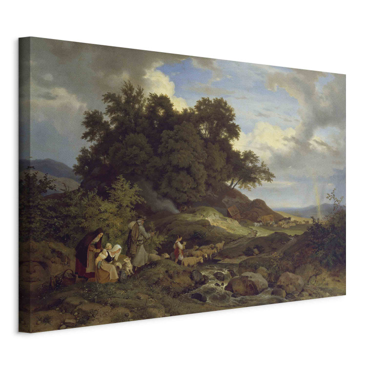 Art Reproduction Landscape with Shepherds in Bohemia  159705 additionalImage 2