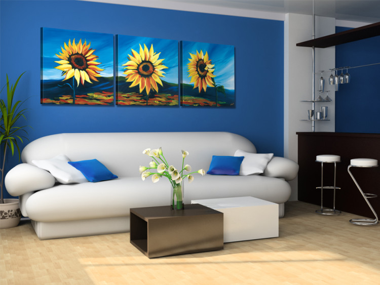 Canvas Print Sunflowers 48605 additionalImage 2