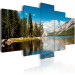 Canvas Art Print A mountain lake in early summer 58505 additionalThumb 2
