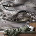 Wall Mural Starry Path - composition of abstract waves with diamonds and shimmer 62105 additionalThumb 2