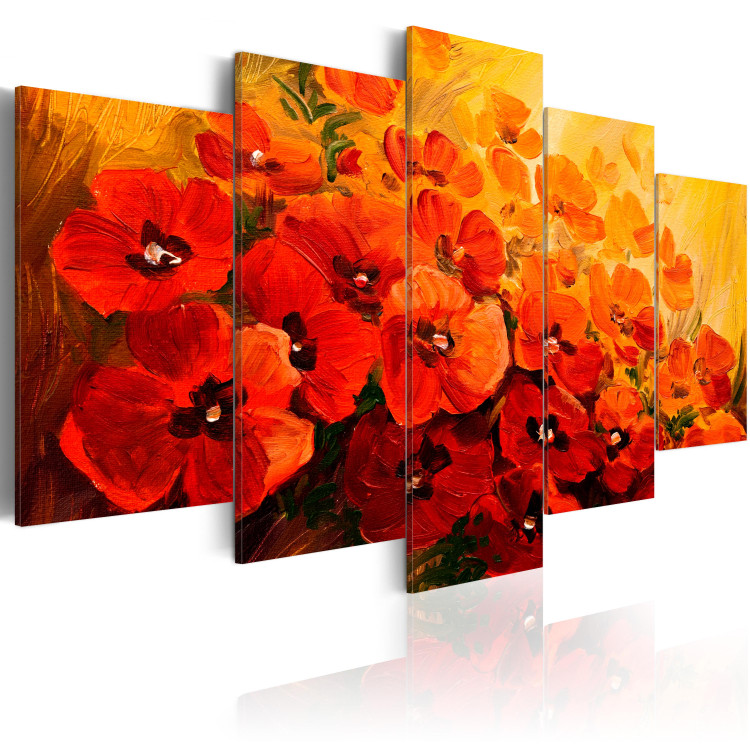 Canvas Art Print Land of Poppies 88705 additionalImage 2